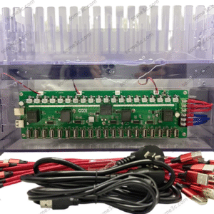 Buy Cloud Farm HUB Holder Mobile phone 20 USB Ports Charger Station Chassis farm SmartPhone Group Control USB Connection Farming Accessories