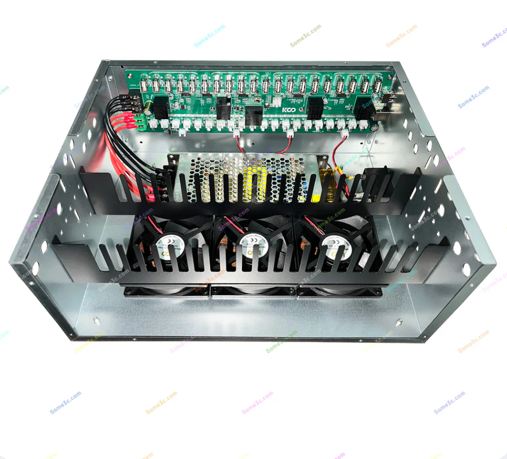 buy Empty Box Phone Farm 20 Mobile Phone motherboard Smartphone Chassis Android Group Control Matrix USB Connection independent ports