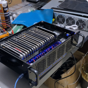 buy Acrylic 20 Smartphone Chassis farm Mobile Phone Group Control Box Motherboard USB Connection