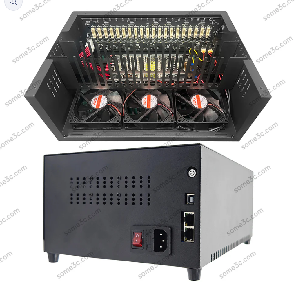 buy Empty Box box phone farm Mobile Phone Group Control Equipment Motherboard USB OTG Connection