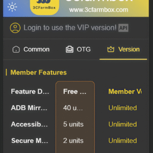 3cfarmbox Member VIP Version! Unified Control Android Phone Farm Phone Array Screen Mirroring Projection