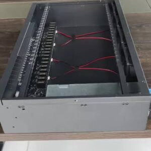 Empty motherboards 8 Cooling Fans 2U Server rack Mobile Phone Chassis 20 Cellphone Motherboard Shell Group Control Ethernet LAN USB OTG Connection Box Phone Farm