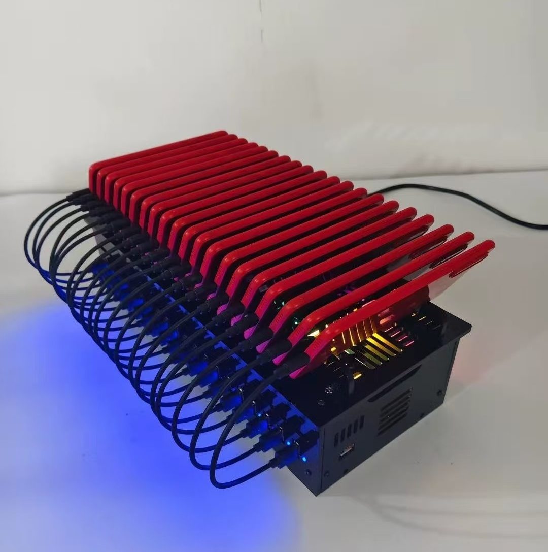 20 USB Port Phone Farm Box Social Media Automation Tool Click Bot Phone Farm Setup - Image 2