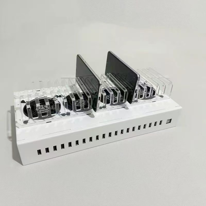 20 USB Port Phone Farm Box Social Media Automation Tool Click Bot Phone Farm Setup